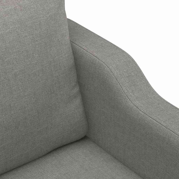 Canapea cu 2 locuri, gri închis, 140 cm, material textil WALTI