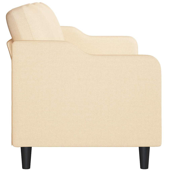 Canapea cu 3 locuri, crem, 210 cm, material textil WALTI