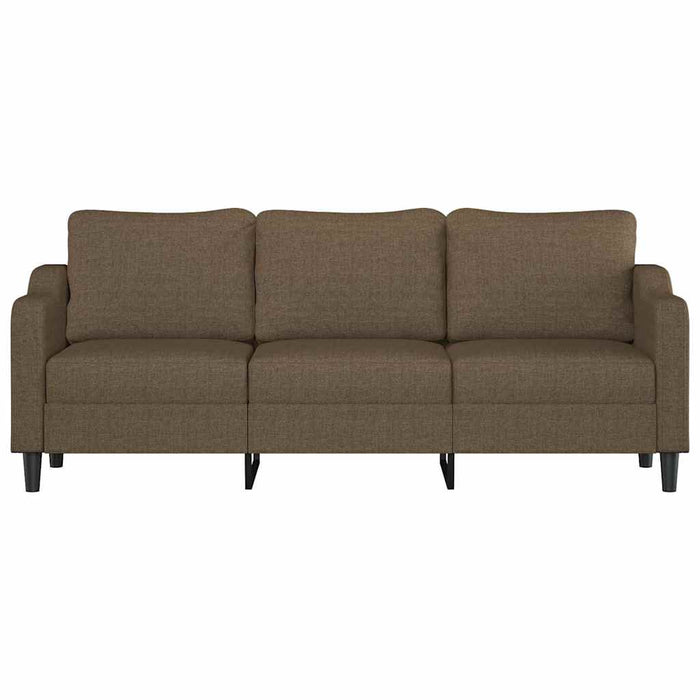Canapea cu 3 locuri, maro, 210 cm, material textil WALTI