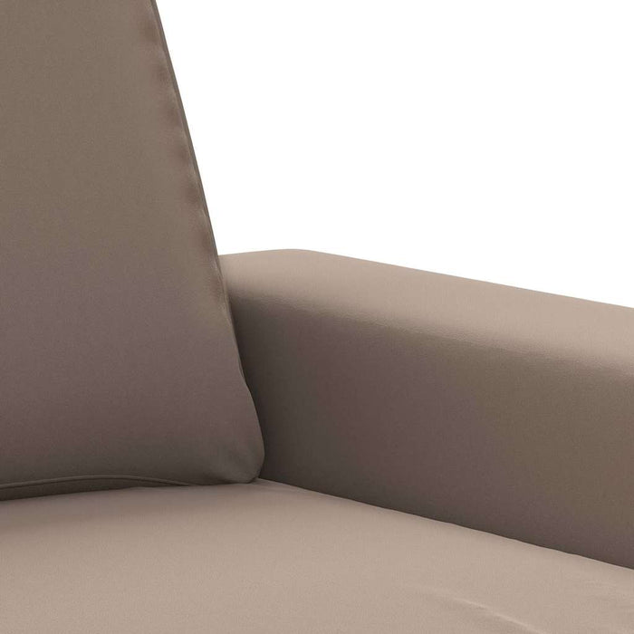 Fotoliu canapea, gri taupe, 60 cm, textil microfibră WALTI