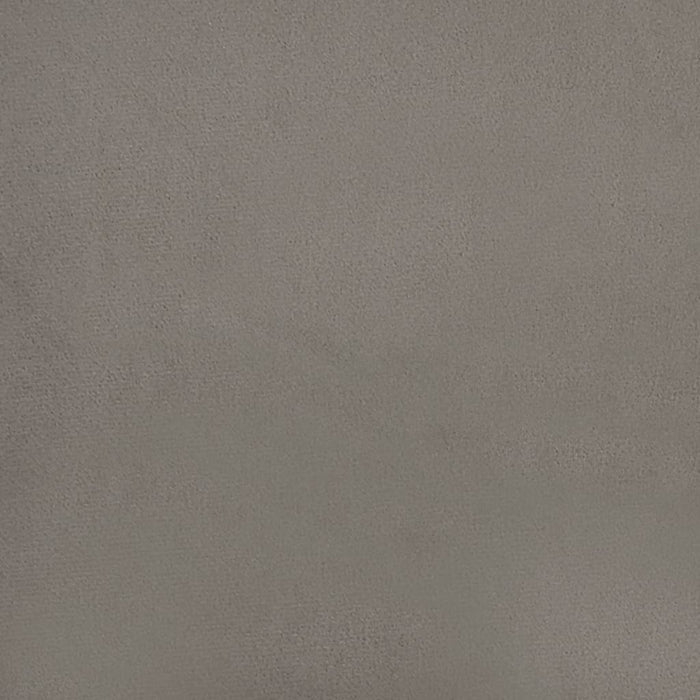 Canapea cu 2 locuri, gri deschis, 120 cm, catifea WALTI