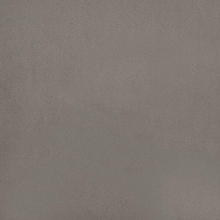 Canapea cu 2 locuri, gri deschis, 140 cm, catifea WALTI