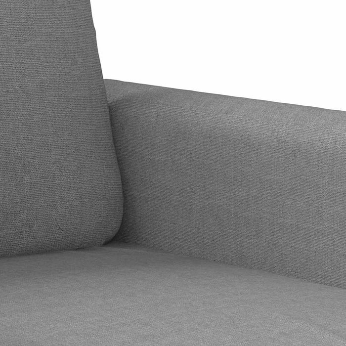 Fotoliu canapea, gri deschis, 60 cm, material textil WALTI