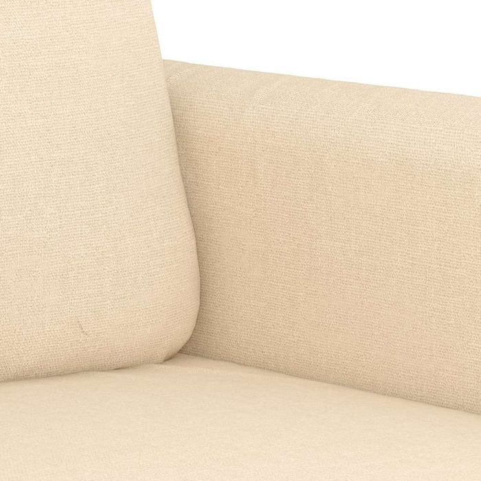 Canapea cu 3 locuri, crem, 180 cm, material textil WALTI