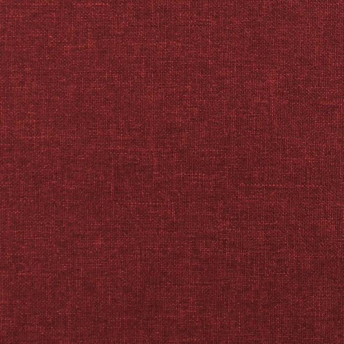 Canapea cu 3 locuri, roșu vin, 180 cm, material textil WALTI