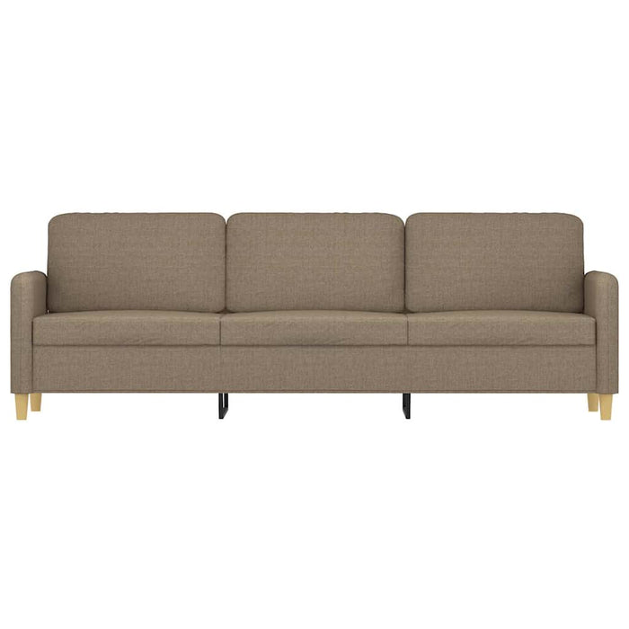 Canapea cu 3 locuri, taupe, 210 cm, material textil WALTI