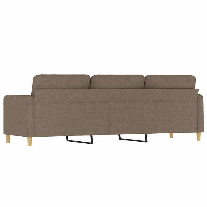 Canapea cu 3 locuri, taupe, 210 cm, material textil WALTI