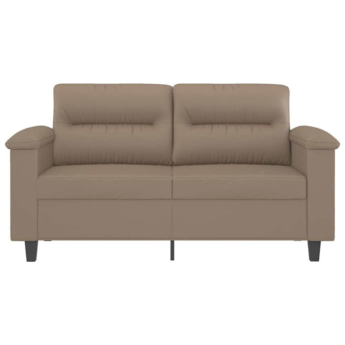 Canapea cu 2 locuri, cappuccino, 120 cm, piele ecologică WALTI