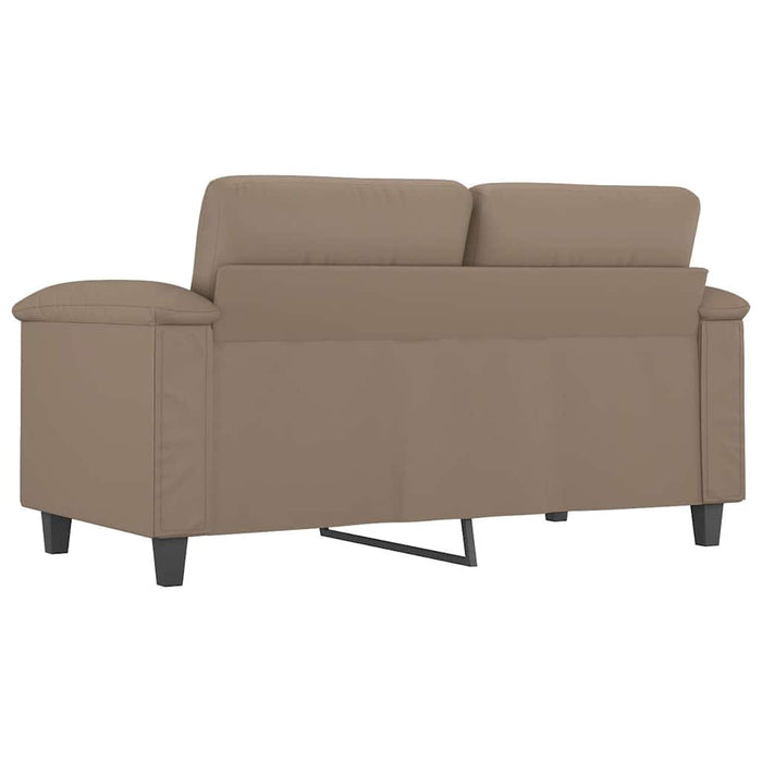 Canapea cu 2 locuri, cappuccino, 120 cm, piele ecologică WALTI