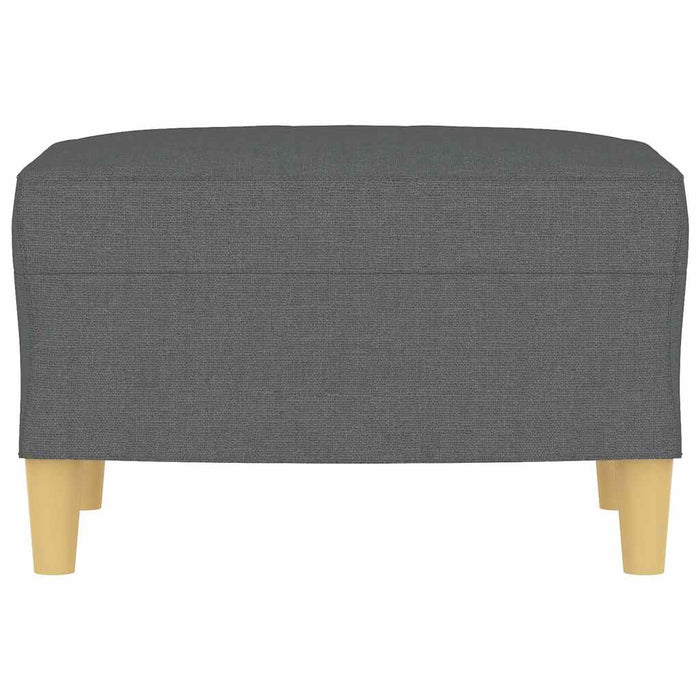 Taburet, gri închis, 60x50x41 cm, material textil - WALTI WALTI