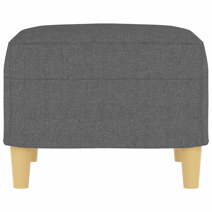 Taburet, gri închis, 60x50x41 cm, material textil - WALTI WALTI