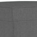 Taburet, gri închis, 60x50x41 cm, material textil - WALTI WALTI