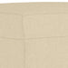 Taburet, crem, 60x50x41 cm, material textil - WALTI WALTI