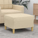 Taburet, crem, 60x50x41 cm, material textil - WALTI WALTI