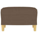 Taburet, maro, 60x50x41 cm, material textil - WALTI WALTI