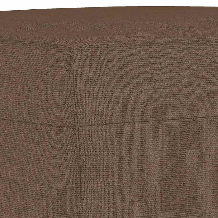Taburet, maro, 60x50x41 cm, material textil - WALTI WALTI
