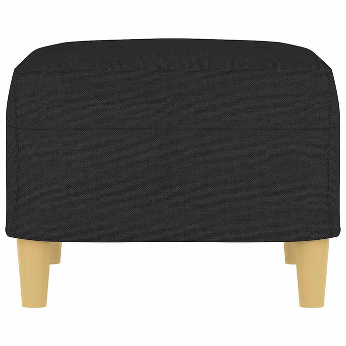 Taburet, negru, 60x50x41 cm, material textil - WALTI WALTI