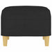 Taburet, negru, 60x50x41 cm, material textil - WALTI WALTI