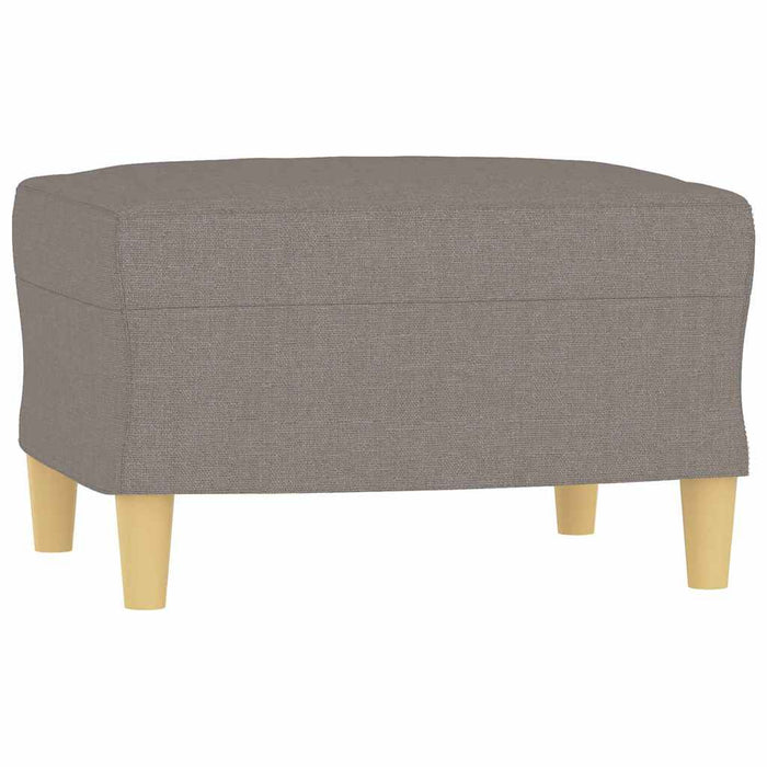Taburet, gri taupe, 60x50x41 cm, material textil - WALTI WALTI