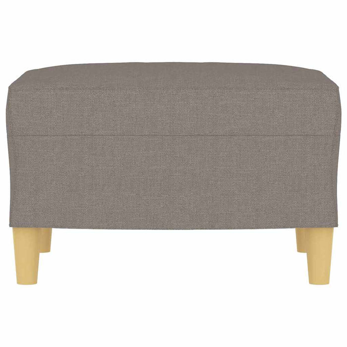 Taburet, gri taupe, 60x50x41 cm, material textil - WALTI WALTI