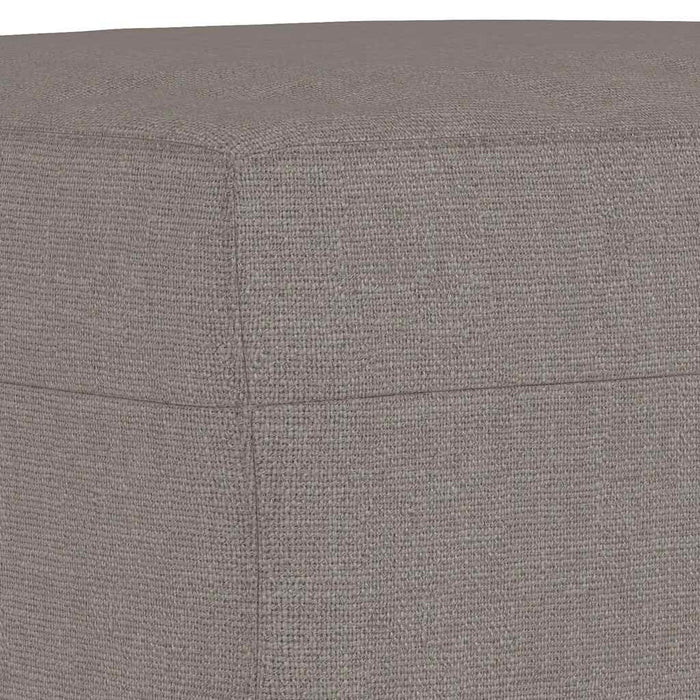 Taburet, gri taupe, 60x50x41 cm, material textil - WALTI WALTI