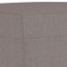 Taburet, gri taupe, 60x50x41 cm, material textil - WALTI WALTI
