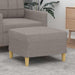 Taburet, gri taupe, 60x50x41 cm, material textil - WALTI WALTI