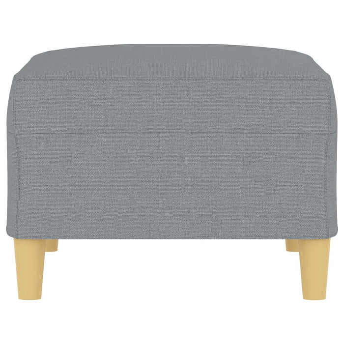 Taburet, gri deschis, 70x55x41 cm, material textil - WALTI WALTI