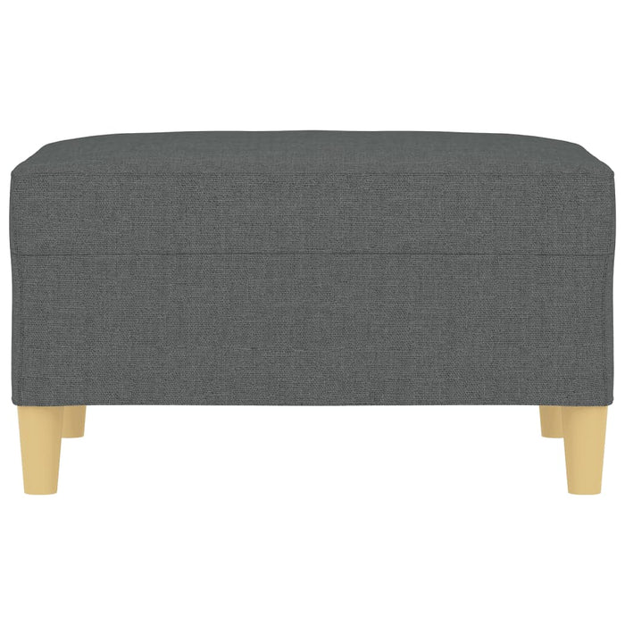 Taburet, gri închis, 70x55x41 cm, material textil - WALTI WALTI