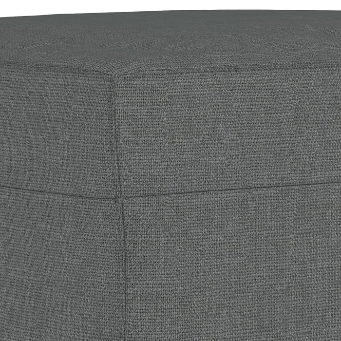 Taburet, gri închis, 70x55x41 cm, material textil - WALTI WALTI