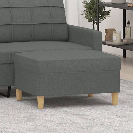 Taburet, gri închis, 70x55x41 cm, material textil - WALTI WALTI