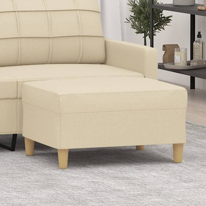 Taburet, crem, 70x55x41 cm, material textil - WALTI WALTI