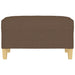 Taburet, maro, 70x55x41 cm, material textil - WALTI WALTI