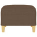 Taburet, maro, 70x55x41 cm, material textil - WALTI WALTI