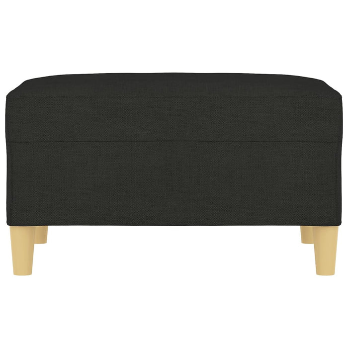 Taburet, negru, 70x55x41 cm, material textil - WALTI WALTI