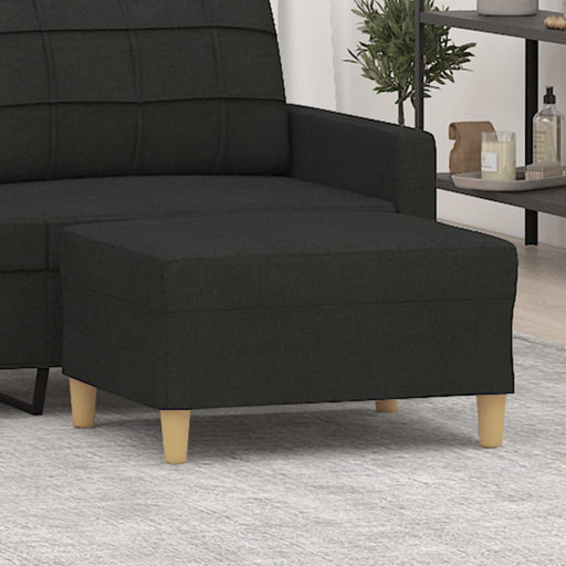 Taburet, negru, 70x55x41 cm, material textil - WALTI WALTI