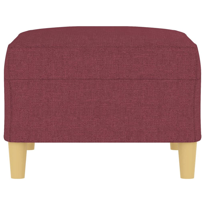 Taburet, roșu vin, 70x55x41 cm, material textil - WALTI WALTI