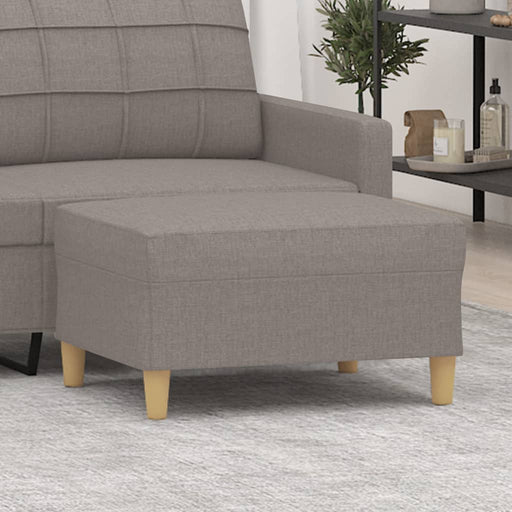 Taburet, gri taupe, 70x55x41 cm, material textil - WALTI WALTI