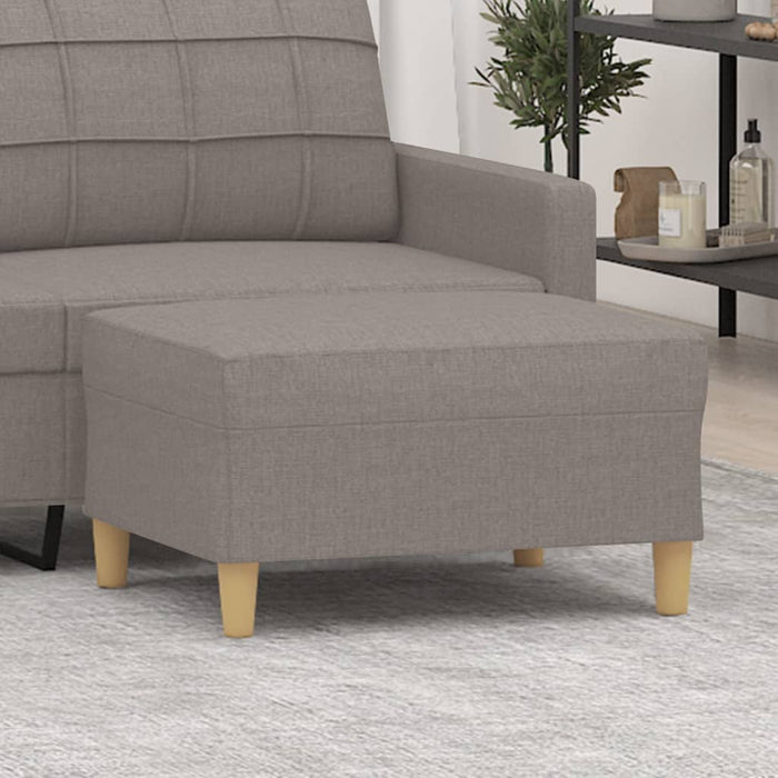 Taburet, gri taupe, 70x55x41 cm, material textil - WALTI WALTI