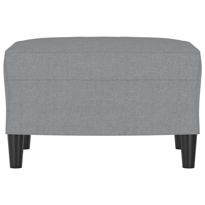 Taburet, gri deschis, 60x50x41 cm, material textil - WALTI WALTI