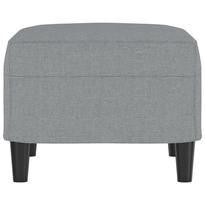 Taburet, gri deschis, 60x50x41 cm, material textil - WALTI WALTI