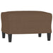 Taburet, maro, 60x50x41 cm, material textil - WALTI WALTI