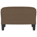 Taburet, maro, 60x50x41 cm, material textil - WALTI WALTI