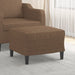 Taburet, maro, 60x50x41 cm, material textil - WALTI WALTI