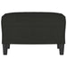 Taburet, negru, 60x50x41 cm, material textil - WALTI WALTI