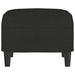 Taburet, negru, 60x50x41 cm, material textil - WALTI WALTI