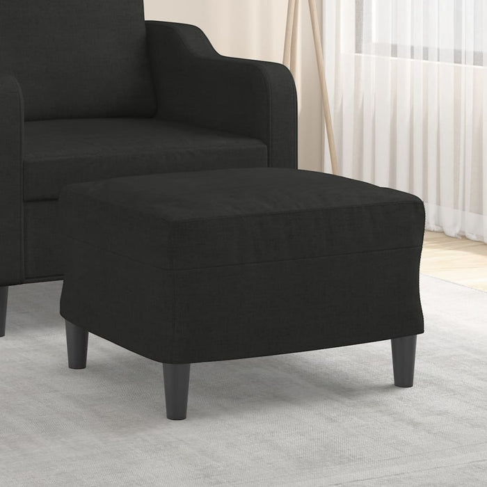 Taburet, negru, 60x50x41 cm, material textil - WALTI WALTI