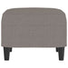 Taburet, gri taupe, 60x50x41 cm, material textil - WALTI WALTI