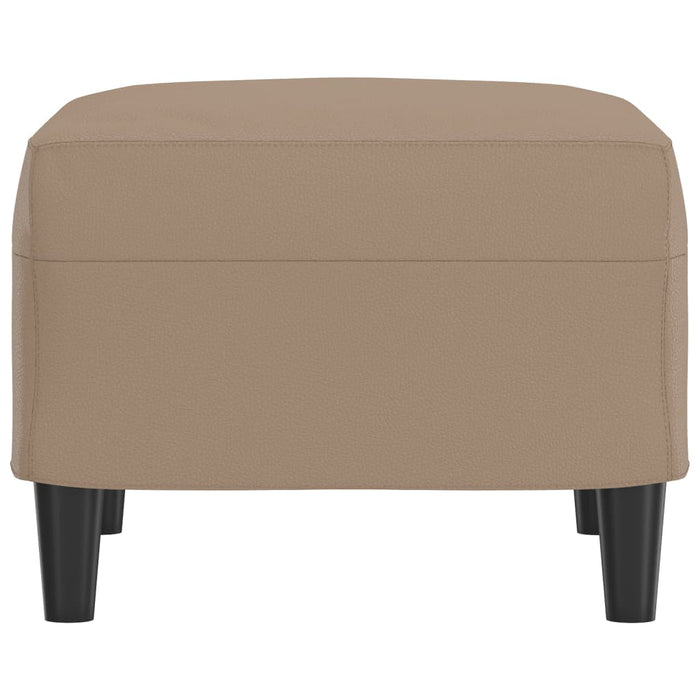 Taburet, cappuccino, 60x50x41 cm, piele ecologică - WALTI WALTI