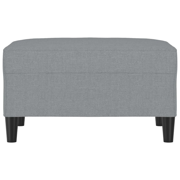 Taburet, gri deschis, 70x55x41 cm, material textil - WALTI WALTI